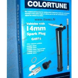 Bougie COLORTUNE standard 14mm pour régler votre carburation