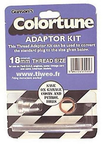 Tips adapter 18 mm tändstift COLORTUNE