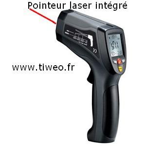 Strahlungsübertragungsmodell Pro-Thermometer mit Aufbewahrungstasche