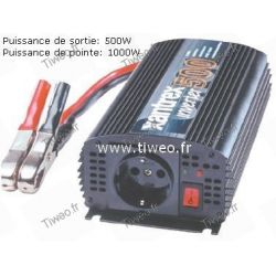 Convertisseur 12VDC -230VAC 500W