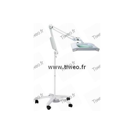 Lampe loupe sur pied pour médecin, électronique