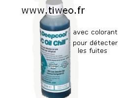 Oil for air conditioning with UV Dye for leak detection