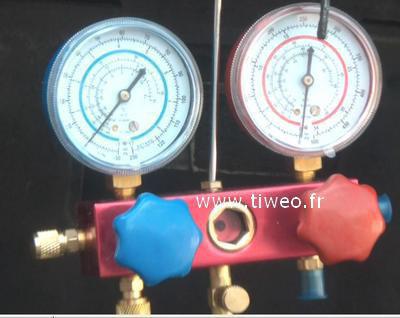 Manifold 2 gauges BP-HP