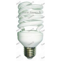 Glödlampa fluorescerande hög effekt E27 - 25W (100W) - cool white