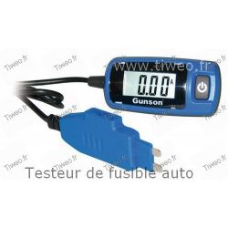 Auto met LCD display zekering Tester