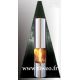 Ethanol fireplace wall Pyramid color Black