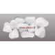 White lacquered ethanol fireplace