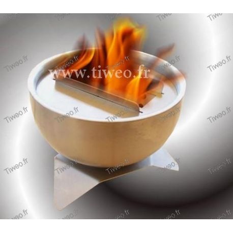 Table ethanol fireplace