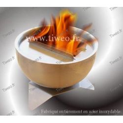 Table ethanol fireplace
