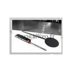 Canna fumaria in acciaio inox di etanolo parete XXXL