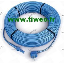 Cable anticongelante m 2 de calefacción con termostato