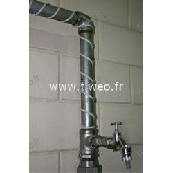 Cordon antigel Chauffant 24m avec Thermostat