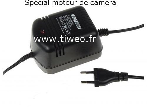 Alimentation 24v pour moteur de caméra