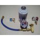 kit recharge climatisation gaz avec raccord R134a R12