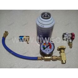 kit ricarica aria condizionata gas con attacco R134a R12