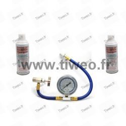 Kit de recarga de gas R22 x2 con flexible