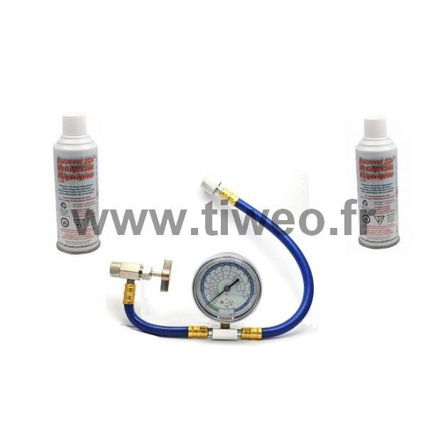 Kit Refill gas R22 x2 with flexible (gas 22a)