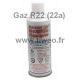 Gas R22 (líquido gas 22 de sustitución)