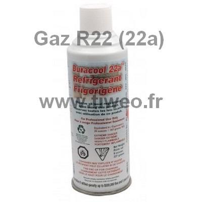 Gas refill R22 (gas 22a substitute fluid)