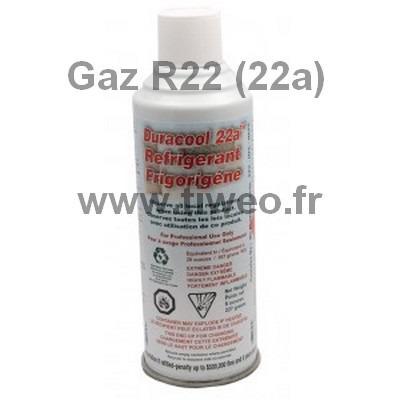 Recharge gaz R22 (gaz 22a fluide de substitution)