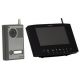 Wireless Digital color video intercom + screen range 200 meters