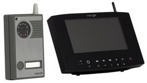 Video intercom colored Digital Wireless + screen range 200 meters