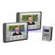 Color video door entry unit + 2 color screens