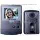 Color video door entry unit with biometric control