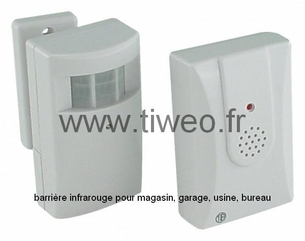 Chime wireless infrared detector