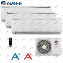 Heat pump Tri-split 9000 + 9000+ 9000 BTU Inverter