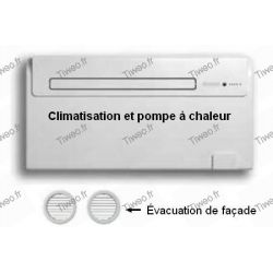 Climatiseur sans unité extérieure avec pompe à chaleur