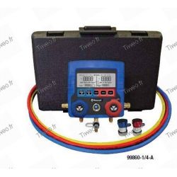 Digital manifold R134 a for auto air conditioning