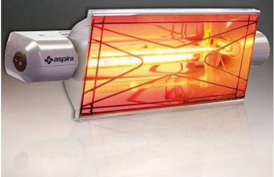 Calefacción radiante infrarroja 1300W