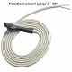 Cable calefactor anticongelante 2M con termostato