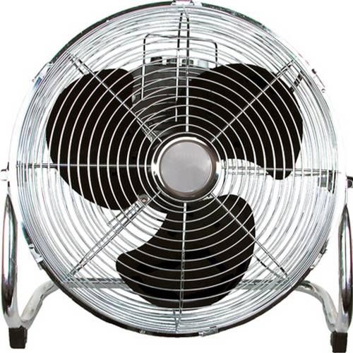 Cromo de 45 cm de ø de ventilador de la inclinación