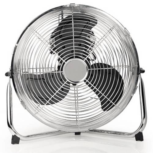 O cromo 30cm ventilador de inclinação