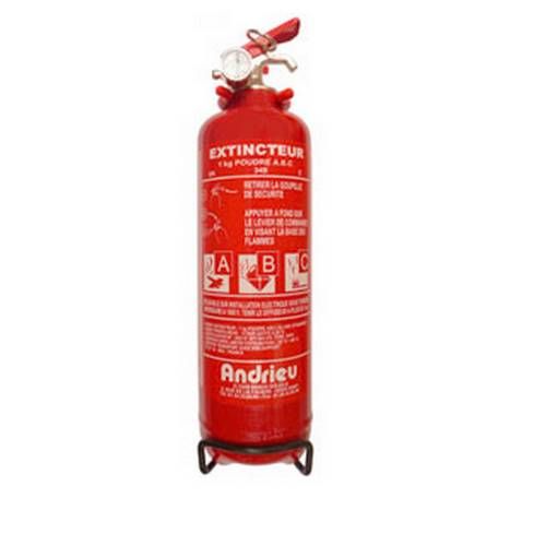 ABC, extintor de incêndio de pó 1 kg