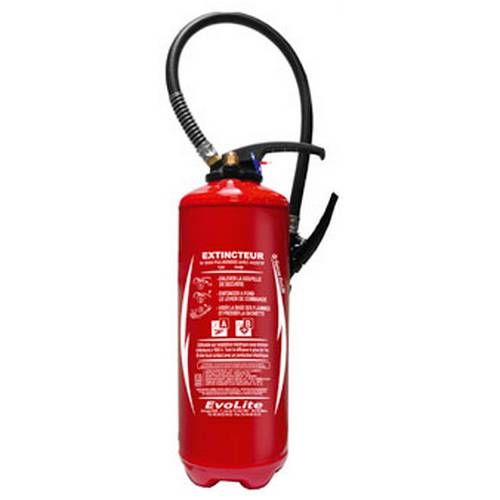 Fire extinguisher water with additive EPA 6 litres