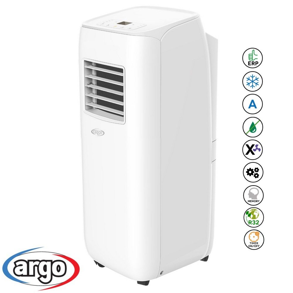 Aire acondicionado portátil 10000 BTU con control remoto, clase a