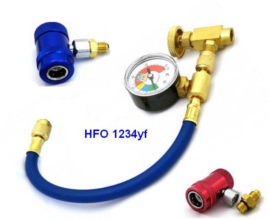 Montering luftkonditionering gas HFO 1234yf