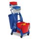 Vega 305 washing trolley with press