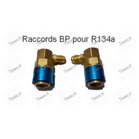 Lot de deux raccords R134 BP