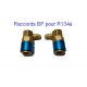 Set di due raccordi R134 BP