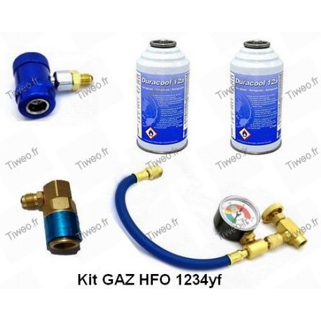 Recharge gaz pour clim auto r134a, 1234yf R12, recharger sa clim auto