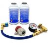 kit recharge air conditioning gas fitting R134a R12