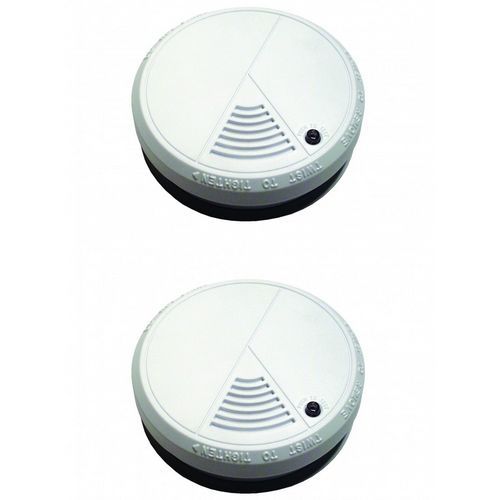 2 smoke detectors guaranteed for 5 years