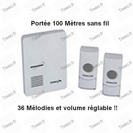 Wireless doorbell Range 100m