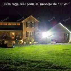 Projecteur LED 100W blanc froid 8000LM 6000K