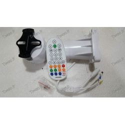 Support motorisé avec télécommande pour caméra de surveillance