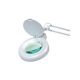 Magnifying lamp on foot for doctor, electronic
